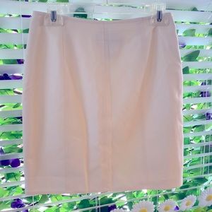 Finity Studio creamy ivory silk blend skirt